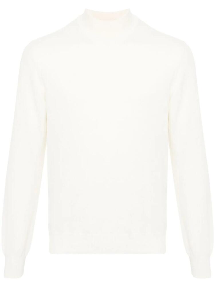 Fileria virgin-wool sweater - White Cover