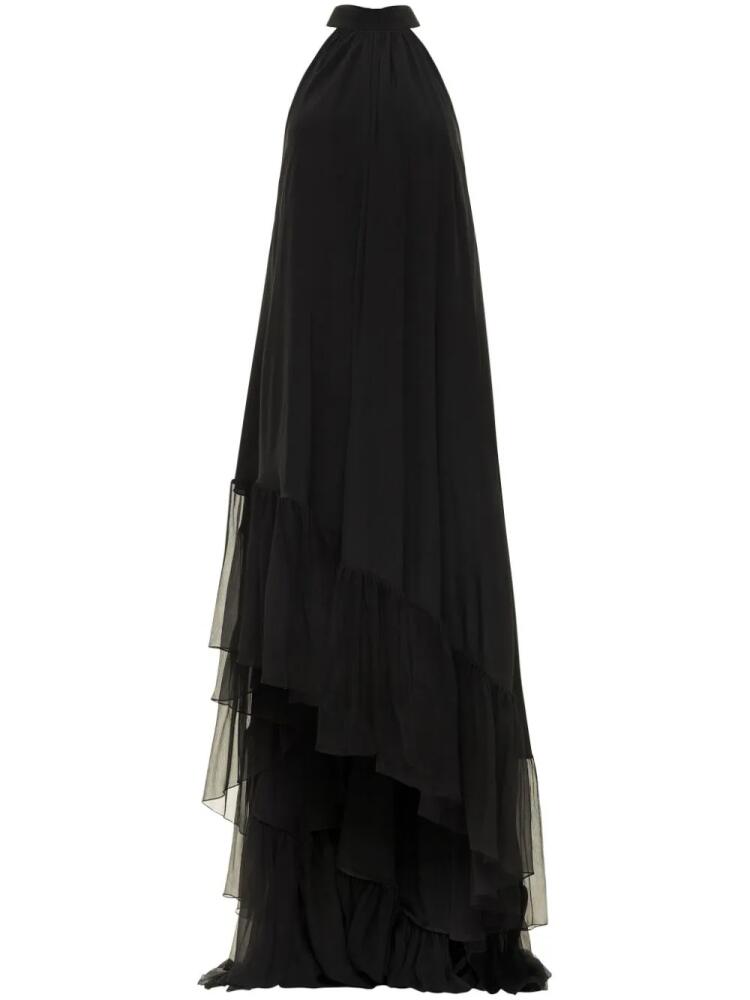 AZEEZA Plath chiffon gown - Black Cover