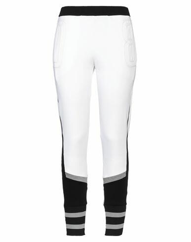 Dirk Bikkembergs Woman Pants White Viscose, Polyamide, Elastane, Polyester Cover