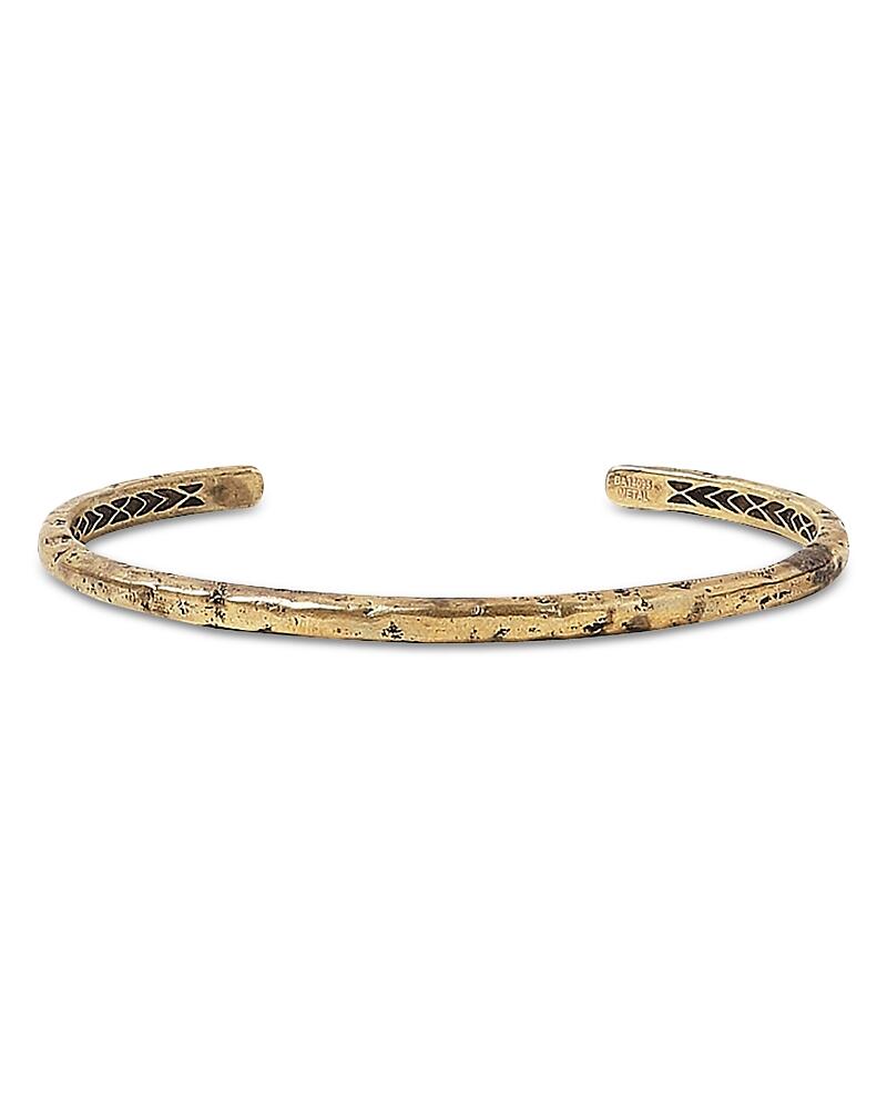 John Varvatos Collection Men's Brass Artisan Cuff Bracelet Cover