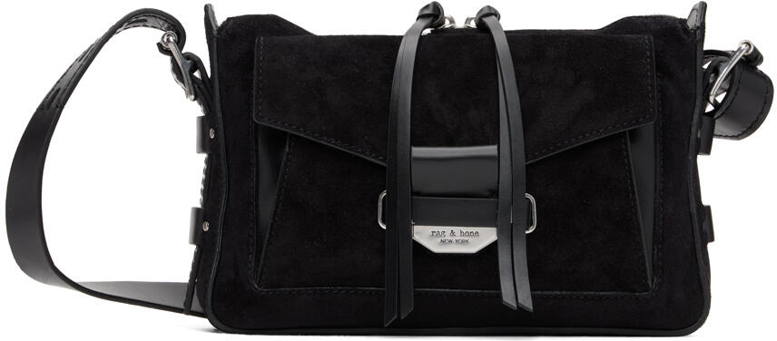 rag & bone Black Small Field Messenger Bag Cover