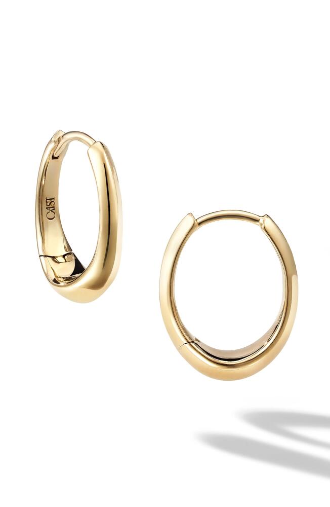 Cast The Mini Fluid Hoop Earrings in Gold Cover