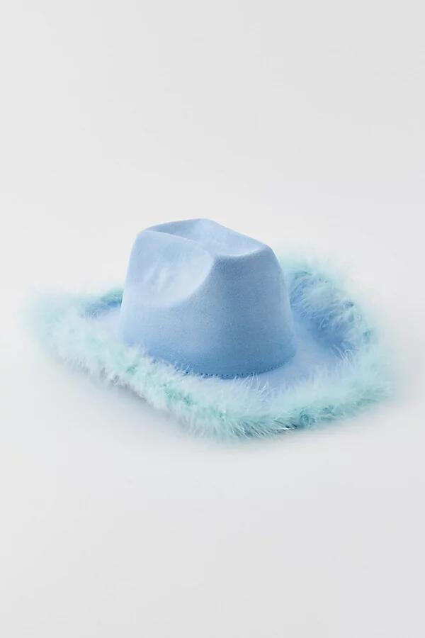 8 Other Reasons Faux Fur Cowboy Hat in Icey Blue Cover