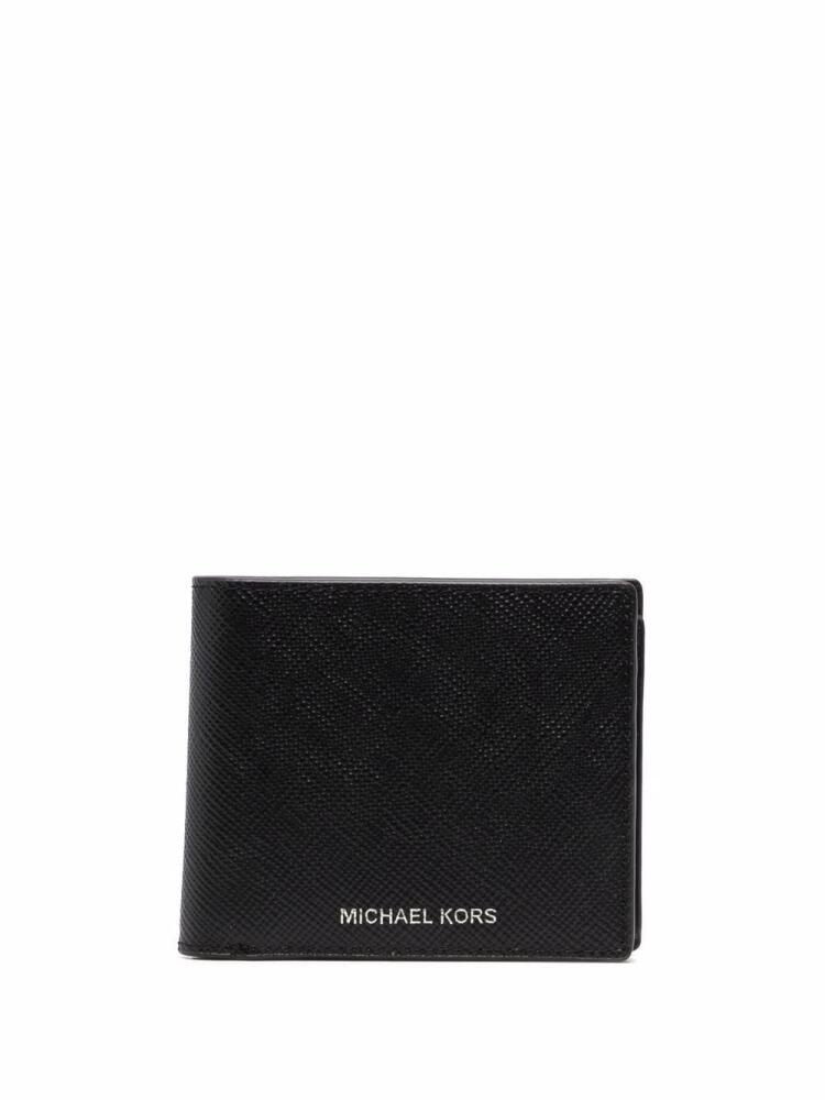 Michael Michael Kors 'Harrison' fold over wallet - Black Cover