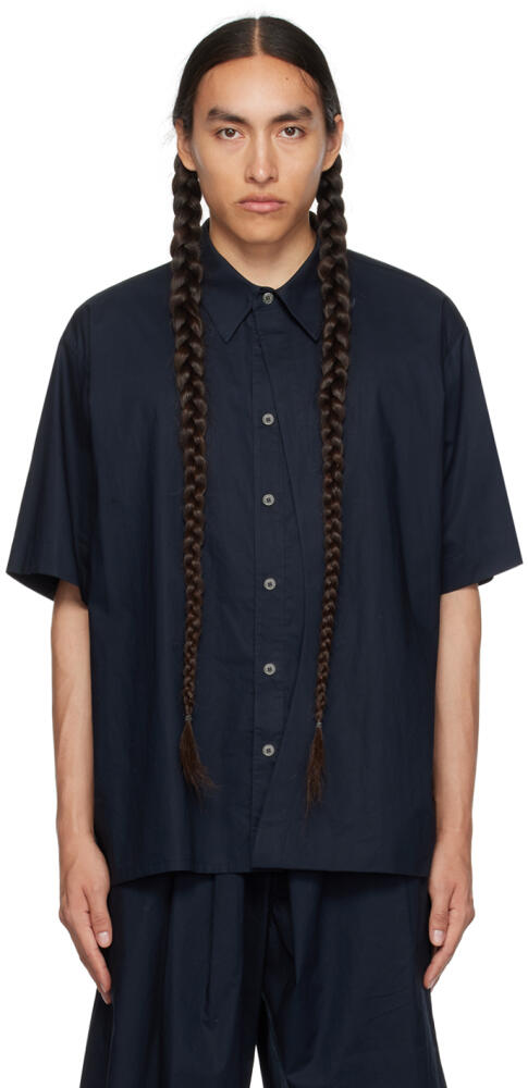 LE17SEPTEMBRE Navy Layered Shirt Cover