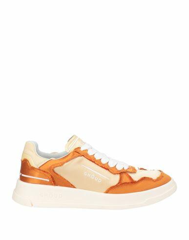 Ghōud Venice Woman Sneakers Rust Leather, Textile fibers Cover