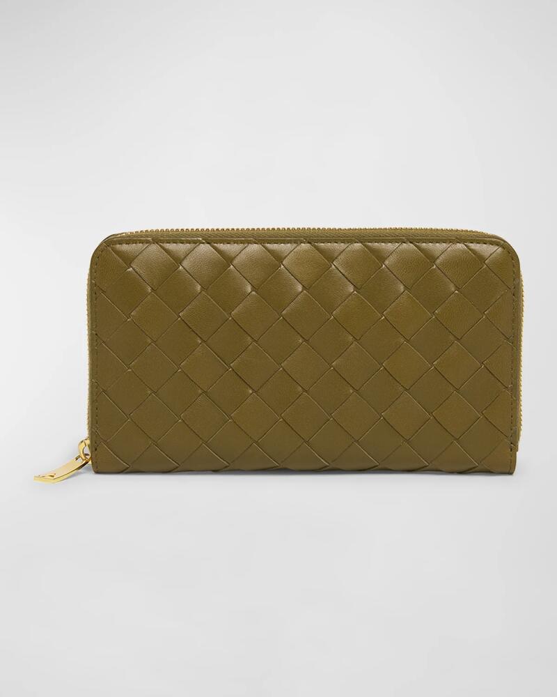 Bottega Veneta Large Zip Continental Wallet Cover