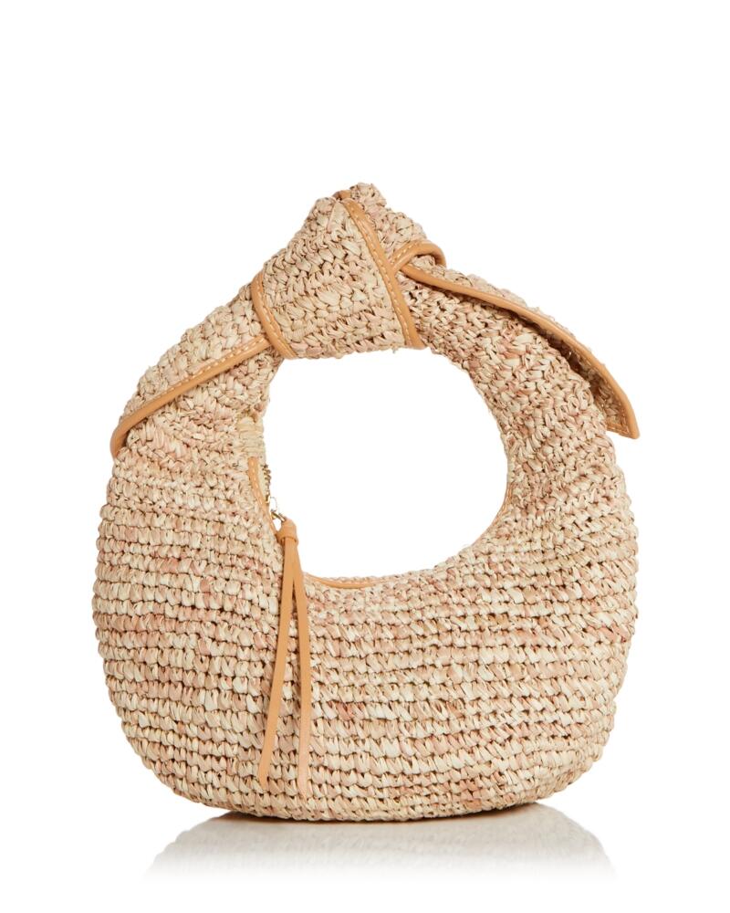 Poolside Josie Raffia Knot Bag Cover