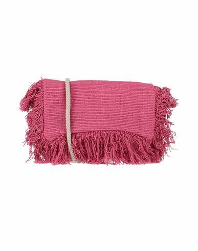 Mia Bag Woman Cross-body bag Fuchsia Cotton Cover