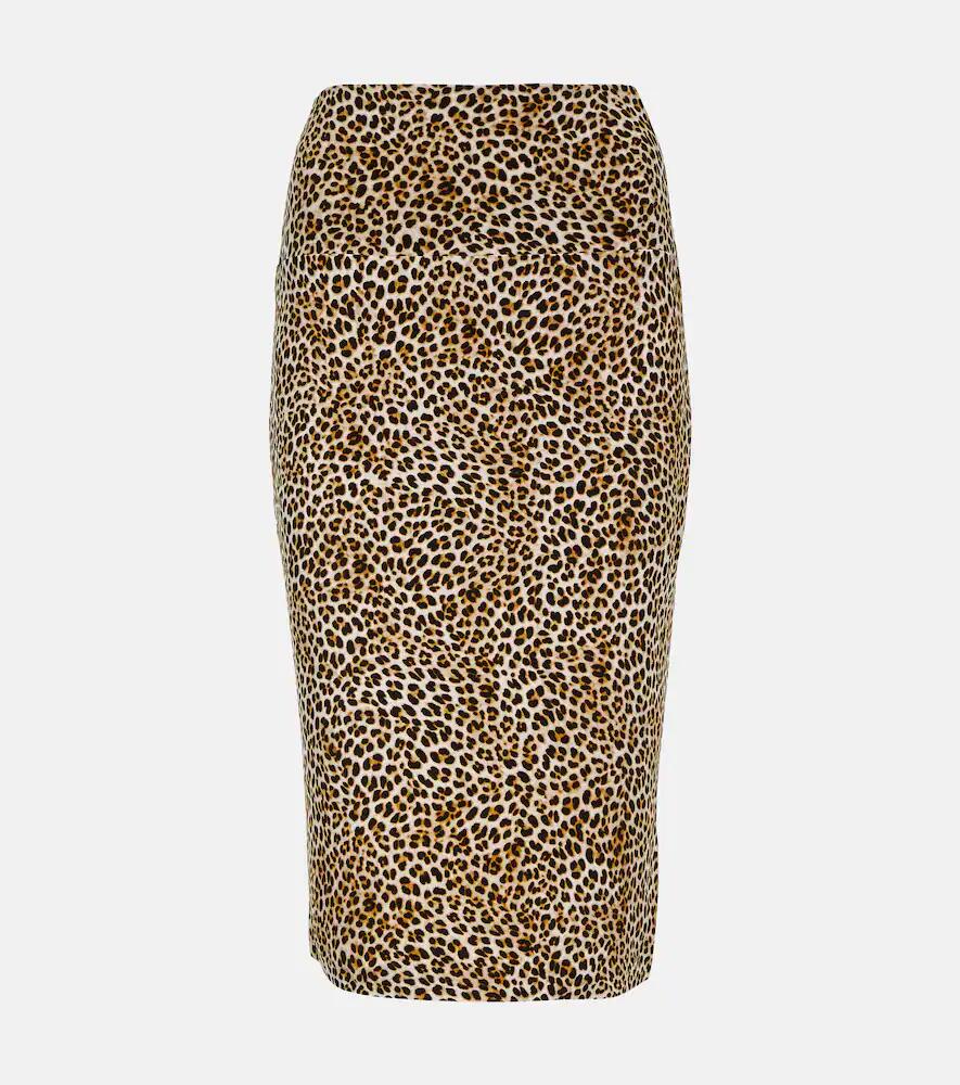 Norma Kamali Printed pencil skirt Cover