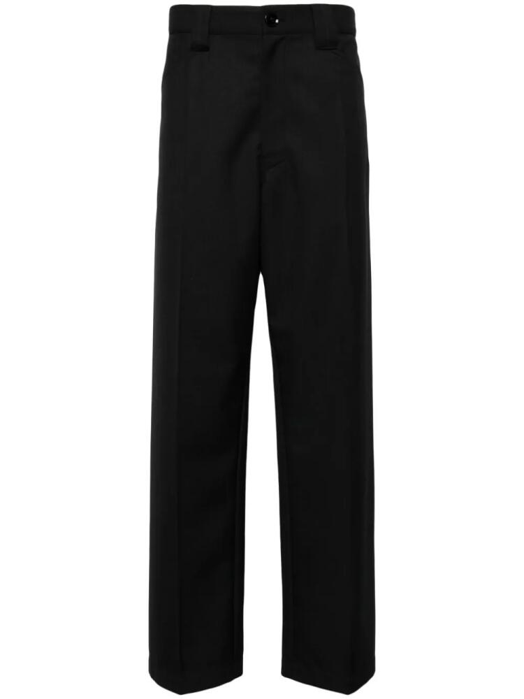 LEMAIRE mid-rise tailored trousers - Black Cover