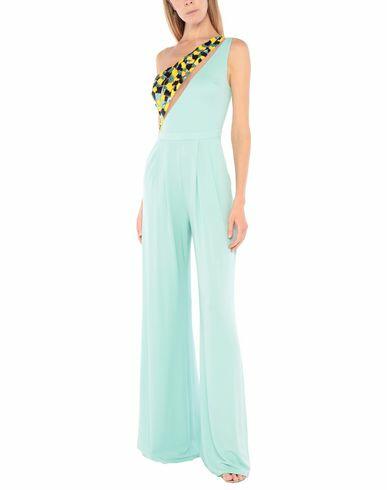 Elisabetta Franchi Woman Jumpsuit Light green Viscose, Elastane, Polyamide Cover