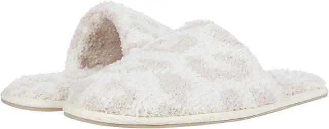 Barefoot Dreams Cozychic Barefoot In The Wild Slippers (Cream/Stone) Women's Shoes Cover