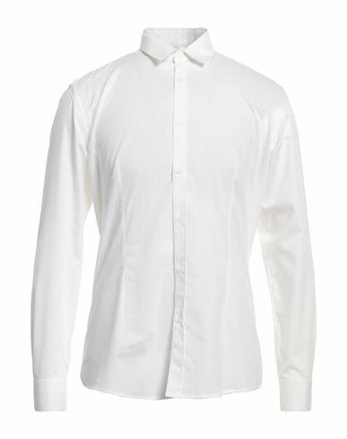 Daniele Alessandrini Homme Man Shirt White Size 16 ½ Cotton Cover