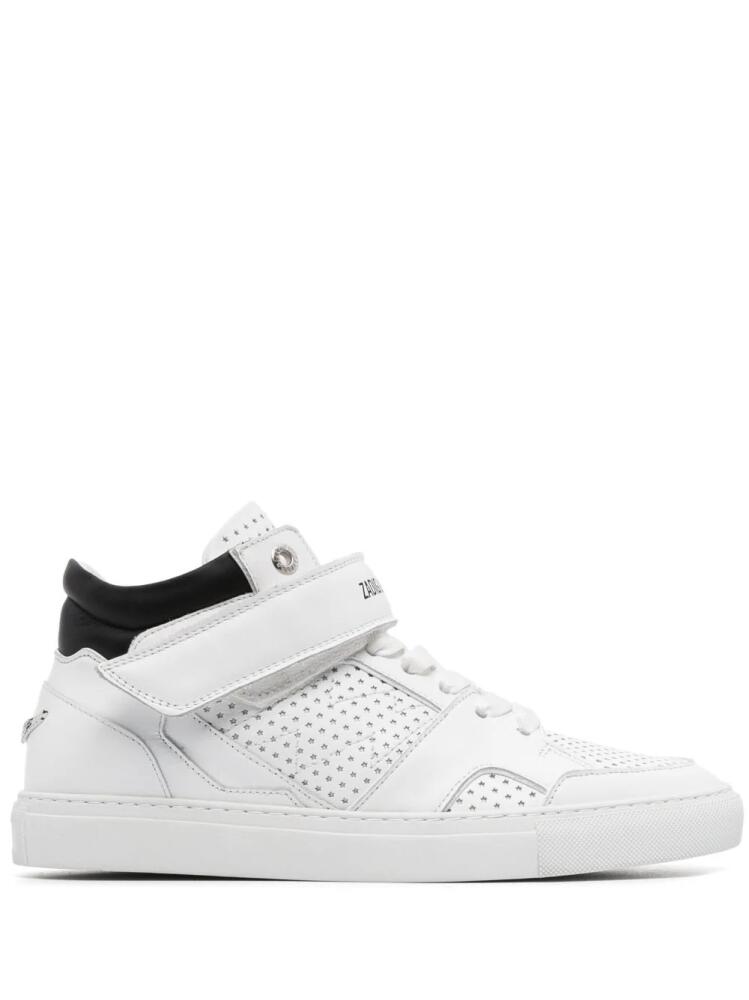 Zadig&Voltaire Flash mid-top sneakers - White Cover