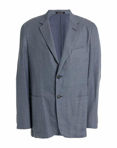 Dunhill Man Blazer Grey Wool, Mulberry silk, Linen Cover