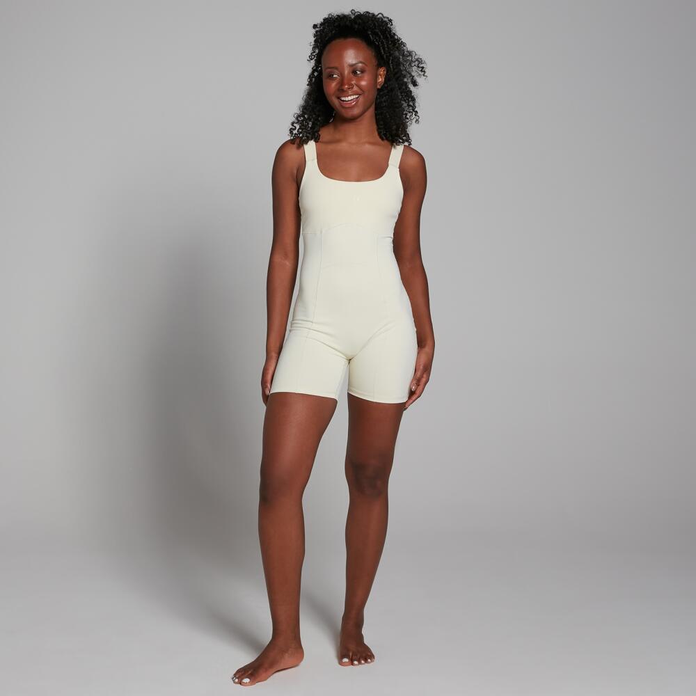 MP Women's Studio Short Bodysuit - Ecru Cover