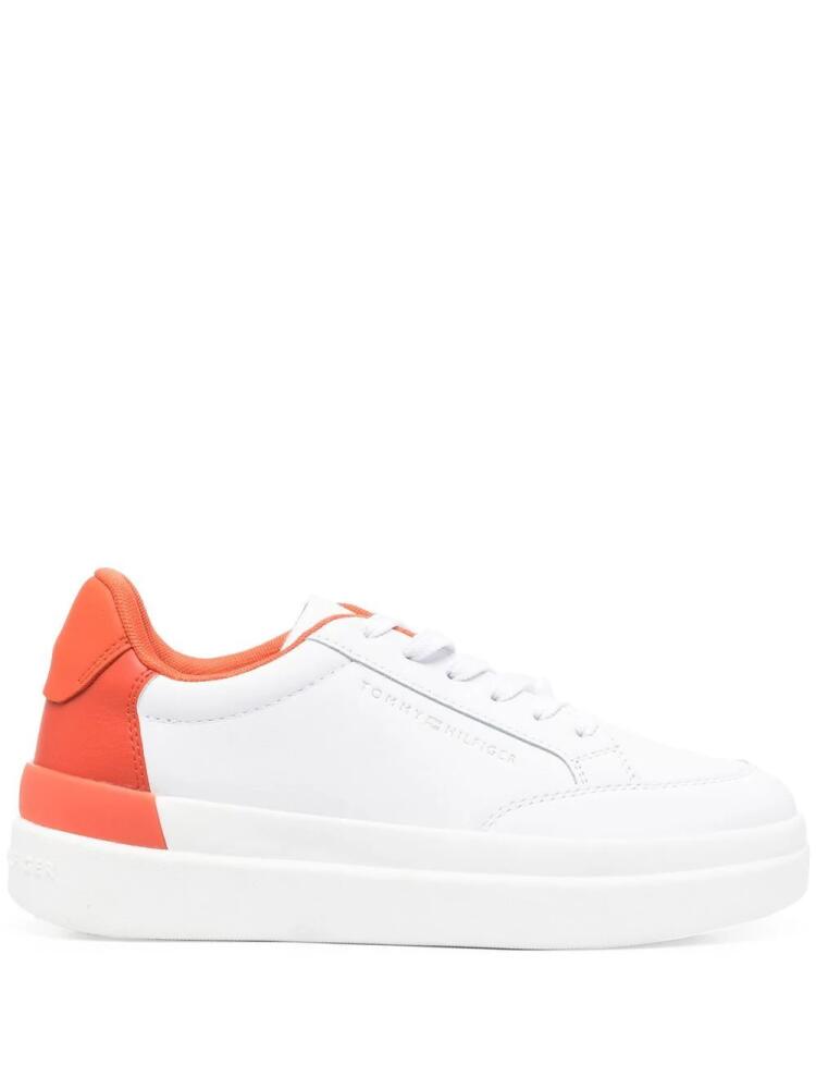 Tommy Hilfiger two-tone platform sneakers - White Cover