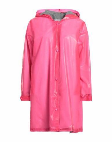 Cinqrue Woman Overcoat & Trench Coat Fuchsia Thermoplastic polyurethane Cover