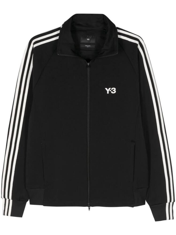 Y-3 3-Stripes logo zipped jacket - Black Cover