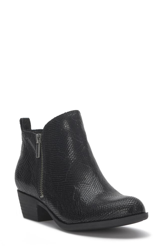 Lucky Brand Basel Bootie in Black 2 Cover