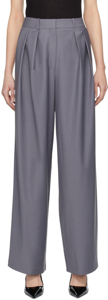 The Frankie Shop Gray Ripley Trousers Cover