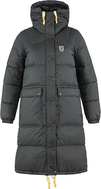 Fjallraven Expedition Long Down Parka (Basalt) Women's Clothing Cover