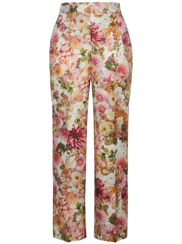 Adam Lippes Sutton cropped trousers - Pink Cover