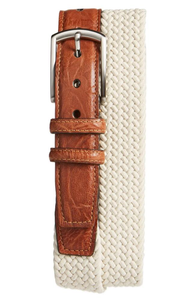 Torino Woven Cotton Belt in Cream Beige Cover