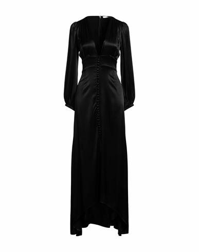 Mar De Margaritas Woman Maxi dress Black Viscose Cover