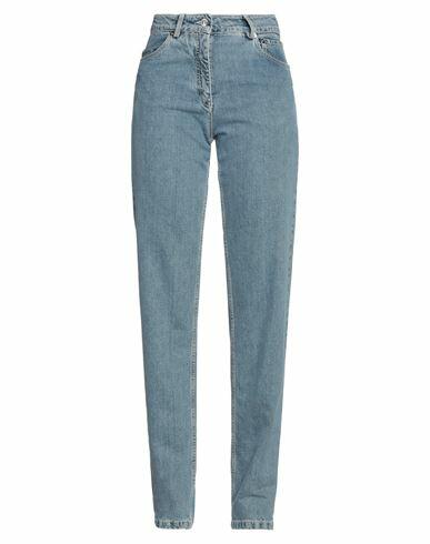 Bally Woman Jeans Blue Cotton, Polyester Cover