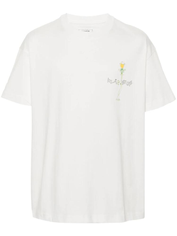 FLÂNEUR Lantern T-shirt - White Cover