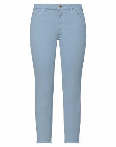 Pence Woman Pants Grey Cotton, Elastane Cover