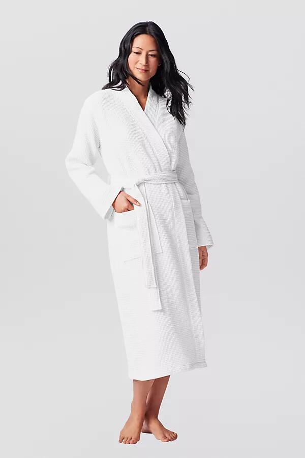 Coyuchi Unisex Organic Waffle Robe Cover