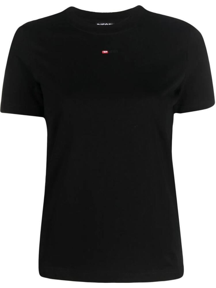 Diesel T-Reg-Microdiv cotton T-shirt - Black Cover