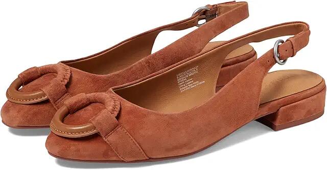 Gentle Souls by Kenneth Cole Athena (Pecan) Women's Flat Shoes Cover