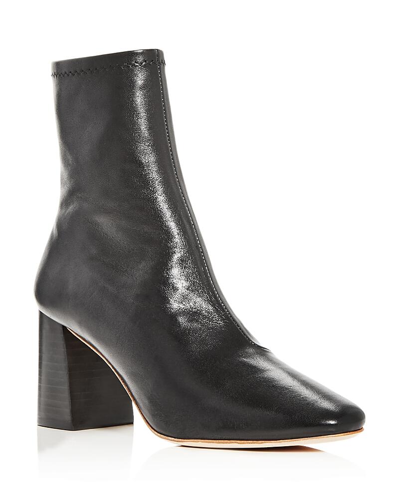 Loeffler Randall Woman's Elise Block Heel Booties Cover