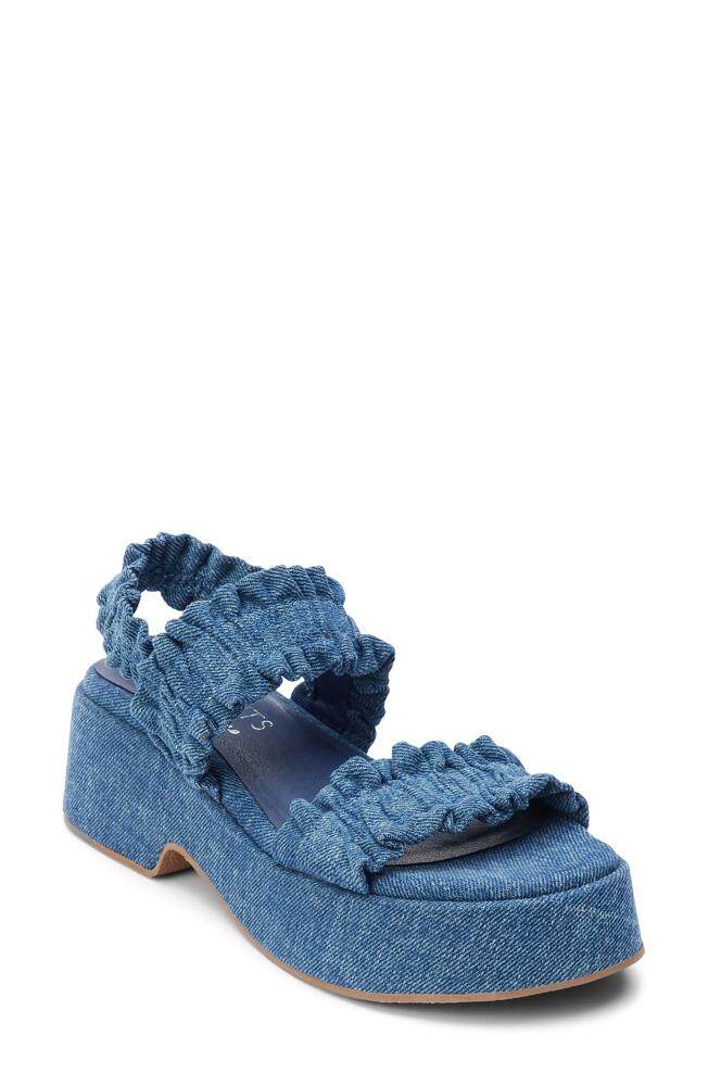 Coconuts by Matisse Jean Platform Sandal in Indigo Denim Cover