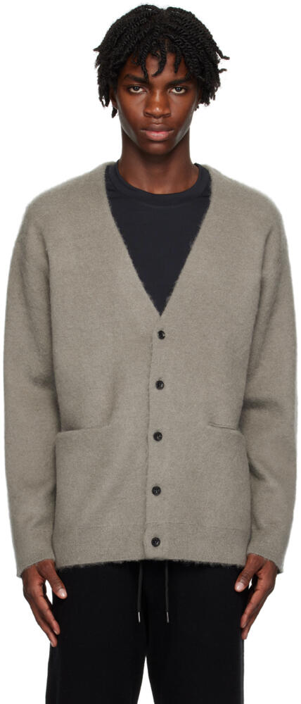 ATTACHMENT Gray Double-Face Cardigan Cover