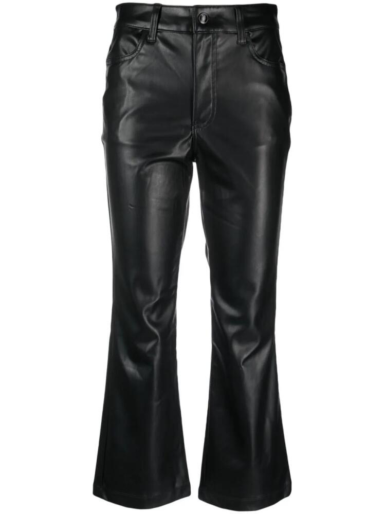 DKNY mid-rise flared trousers - Black Cover