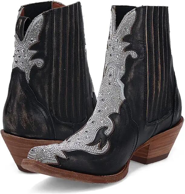 Dan Post Crystal (Black) Cowboy Boots Cover