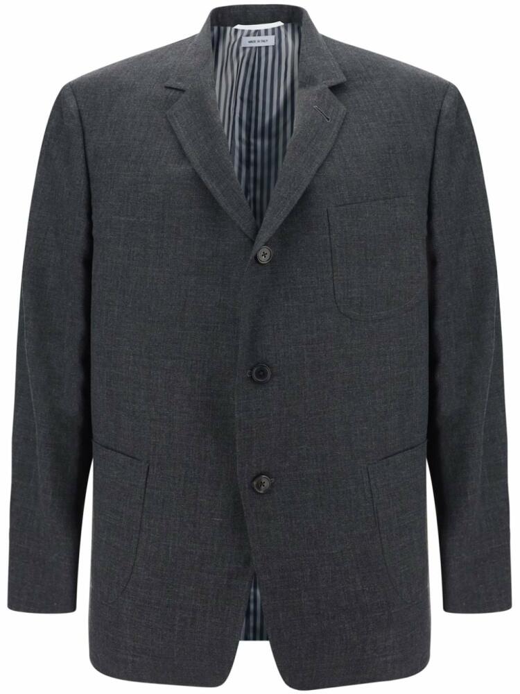 Thom Browne wool blazer - Grey Cover