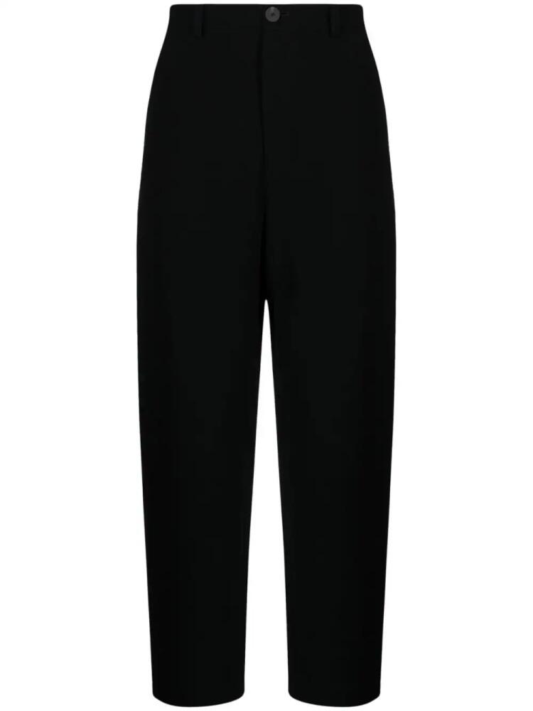 Studio Nicholson mid-rise straight-leg trousers - Black Cover