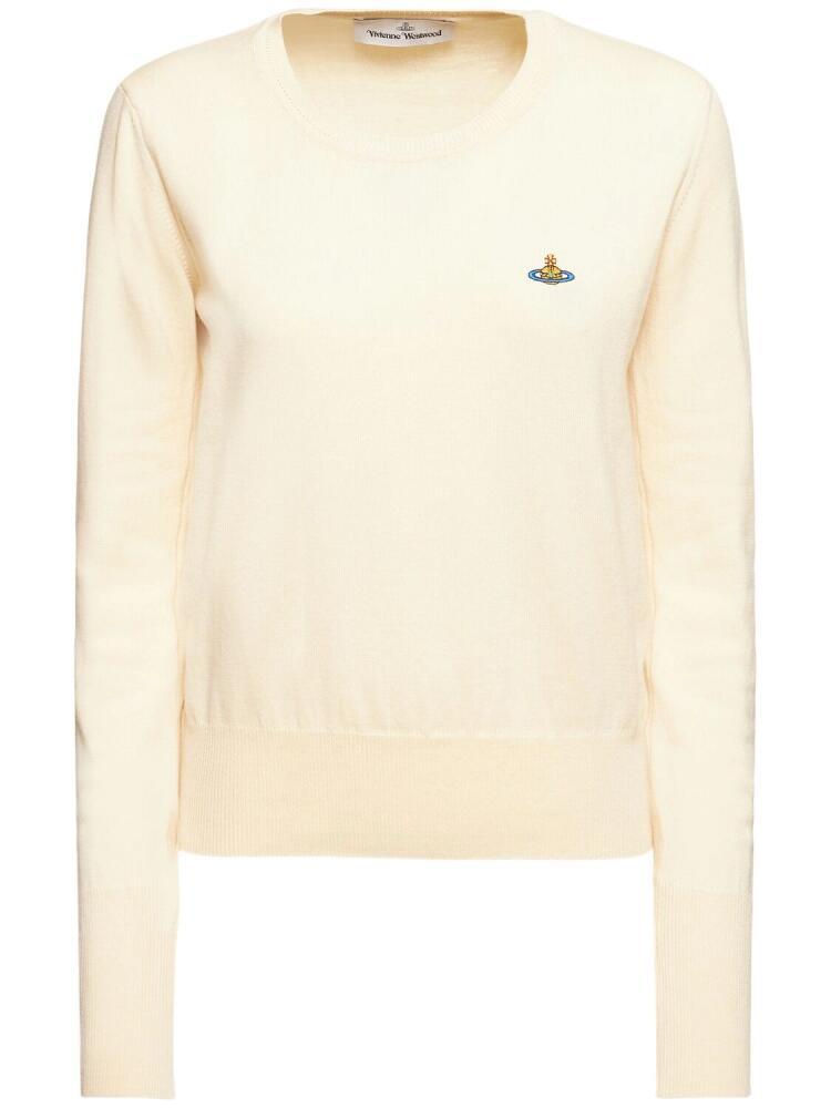 VIVIENNE WESTWOOD Bea Logo Cotton & Cashmere Sweater Cover