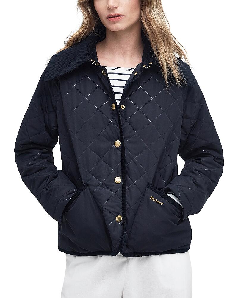 Barbour Gosford Quilted Snap Front Jacket Cover