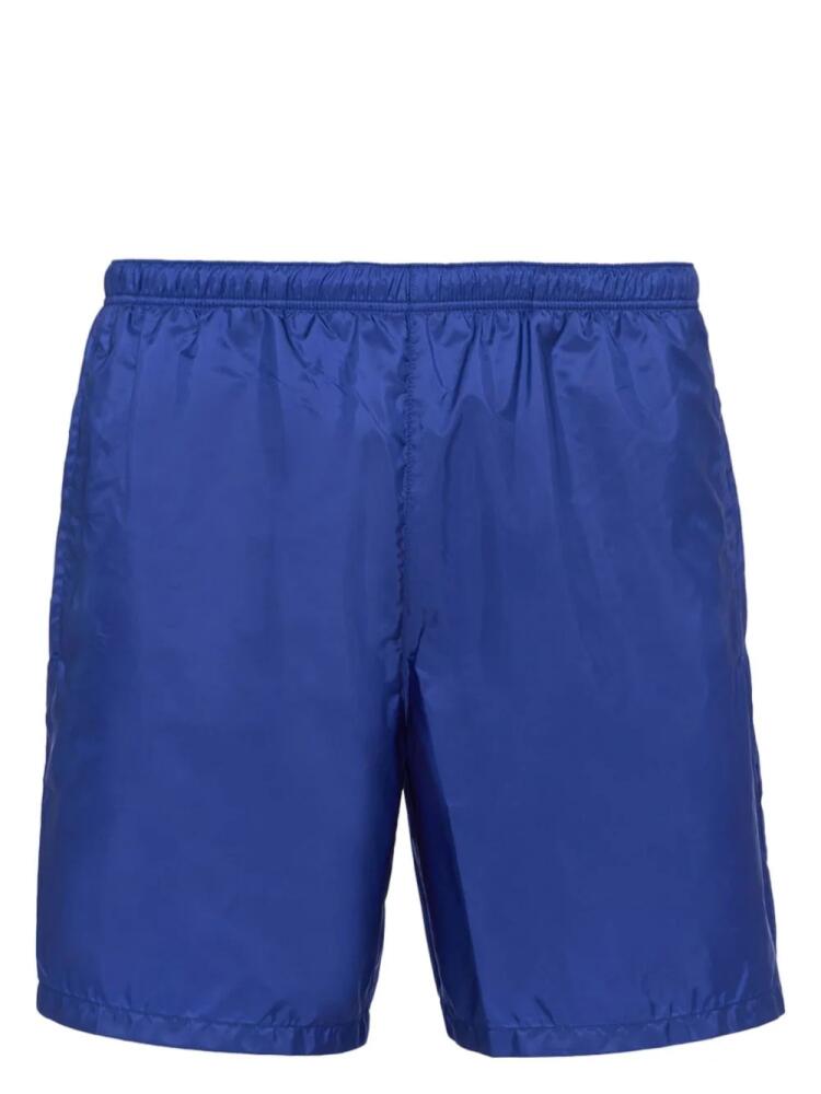 Prada logo-print swim shorts - Blue Cover