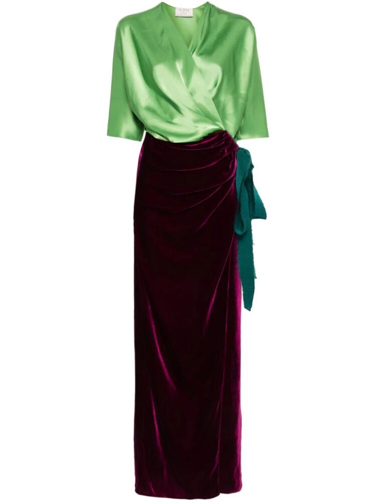 V:PM ATELIER Carrie maxi dress - Green Cover