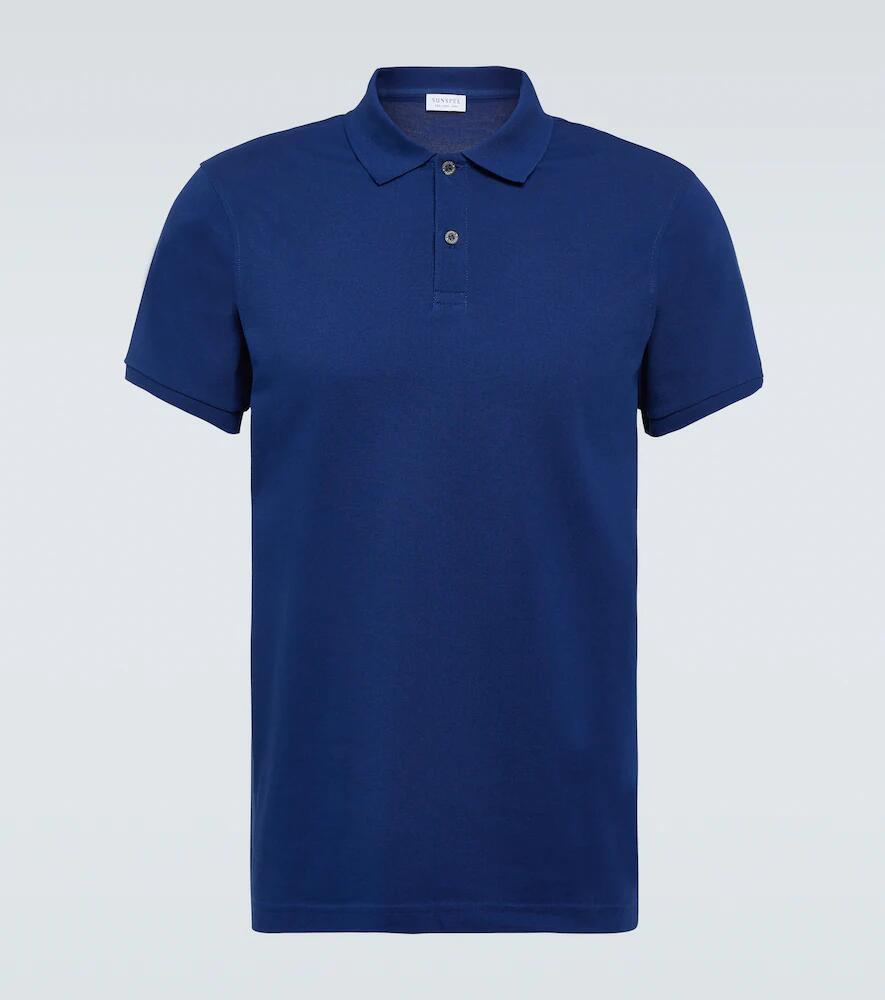 Sunspel Cotton piqué polo shirt Cover