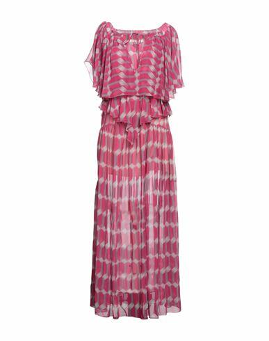 Babylon Woman Maxi dress Fuchsia Polyester Cover