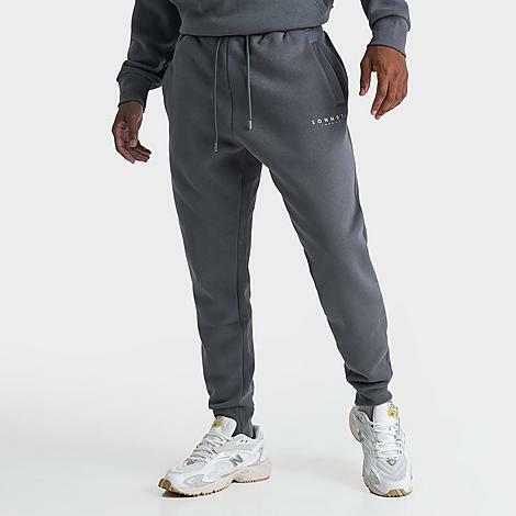 Sonneti Men's London Reflective Logo Jogger Pants in Grey/Turbulence Grey Cover